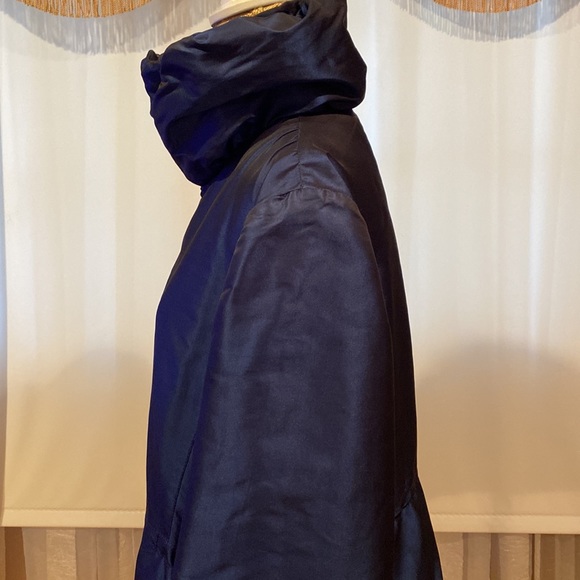 ARMANI Collezioni fabulous unique jacket blue polyester, size M/L - Picture 5 of 13